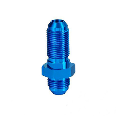 El aluminio azul anodizado hizo metal de encargo que echaba en chorro la alta precisión de las piezas mecánicas