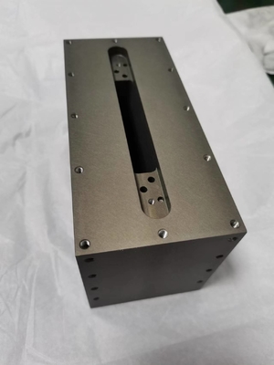 Impregnación trabajada a máquina de aluminio de anodización dura natural del  de las piezas
