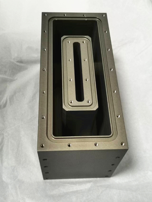 Impregnación trabajada a máquina de aluminio de anodización dura natural del  de las piezas