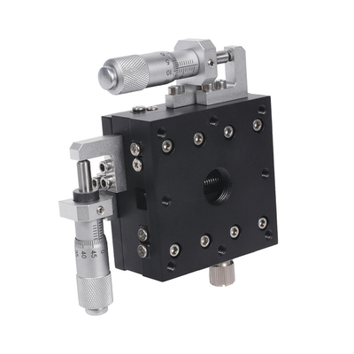 XYZ Etapa lineal con motor paso a paso de 2 mm Torsión de tornillo de plomo 0,01 mm/100 mm Dirección